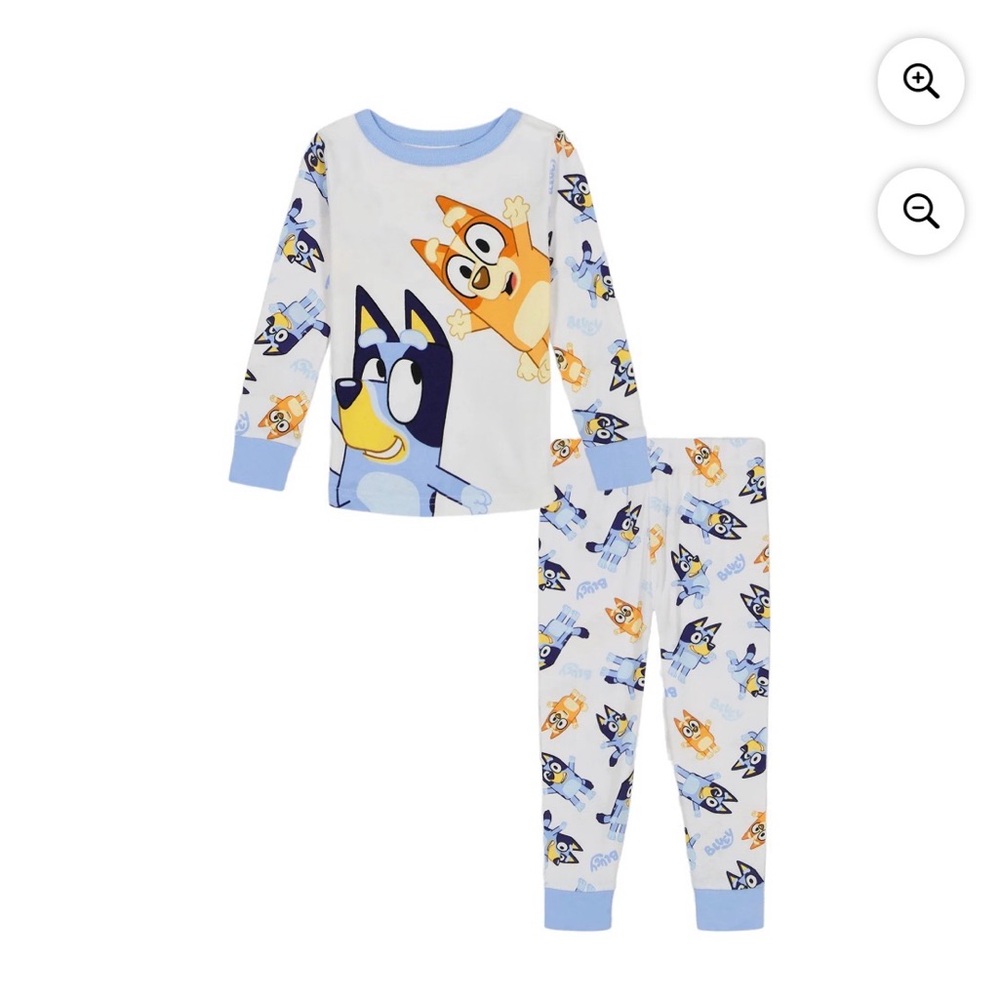 Bluey Kids Pajama Set size 3T BNWT